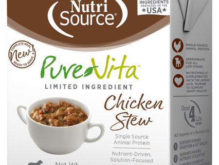 PureVita Grain Inclusive Chicken Stew Wet Dog Food Online Hot Sale