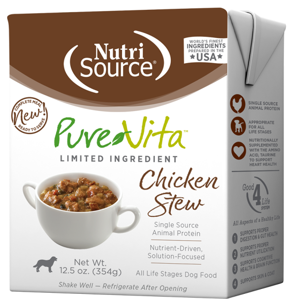 PureVita Grain Inclusive Chicken Stew Wet Dog Food Online Hot Sale