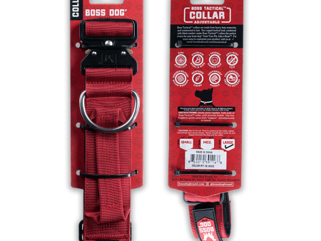 Boss Dog Tactical Red Collar For Sale