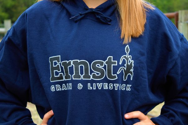 Navy EG& L Hoodie Cheap