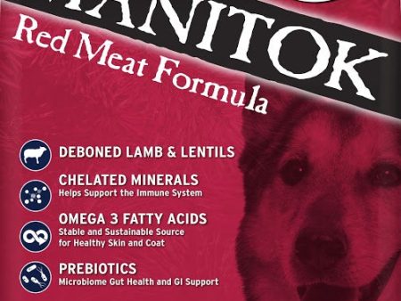 Annamaet Grain Free Manitok Red Meat Formula Dry Dog Food Discount