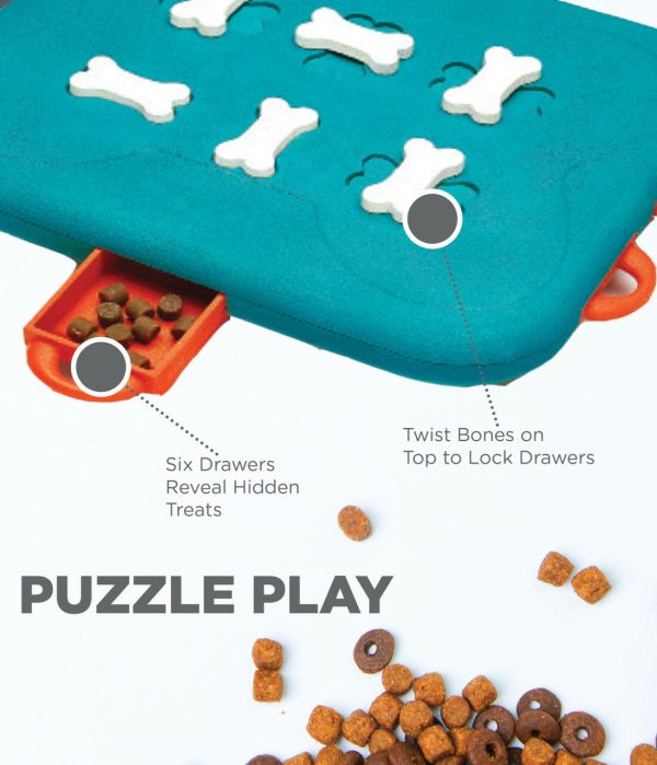 Outward Hound Casino Interactive Treat Puzzle Dog Toy For Sale