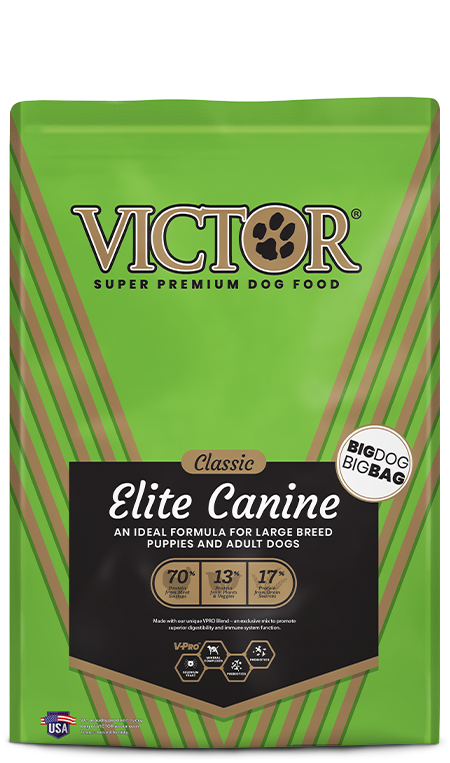 Victor Classic Elite Canine for Large Breed Dogs and Puppies Supply