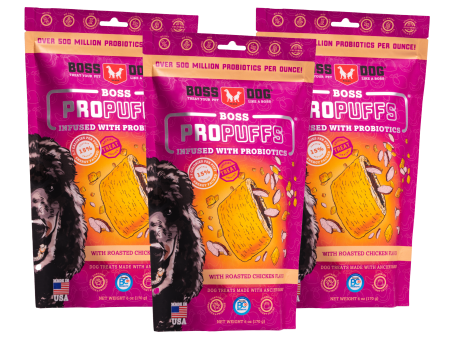 Boss Dog Propuffs Treat for Dogs Roasted Chicken Flavor For Cheap