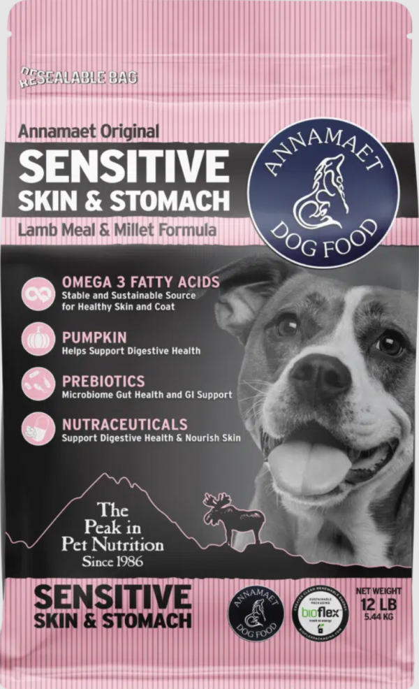 Annamaet Sensitive Skin & Stomach Formula Dry Dog Food on Sale