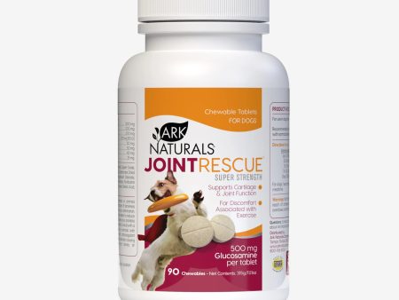 Ark Naturals Joint Rescue 500mg Glucosamine Super Strength Chewable for Dogs and Cats Fashion