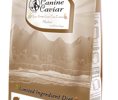 Canine Caviar Open Range Buffalo and Chickpea Dry Dog Food Supply