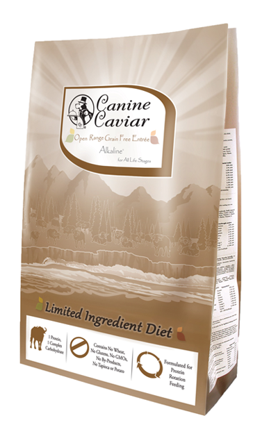 Canine Caviar Open Range Buffalo and Chickpea Dry Dog Food Supply