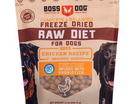 Boss Dog Freeze Dried Diet Complete Chicken Recipe on Sale