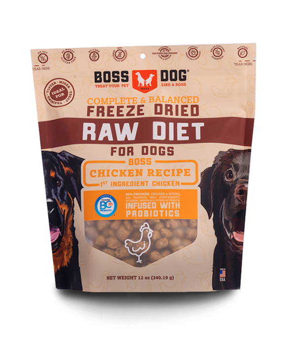 Boss Dog Freeze Dried Diet Complete Chicken Recipe on Sale