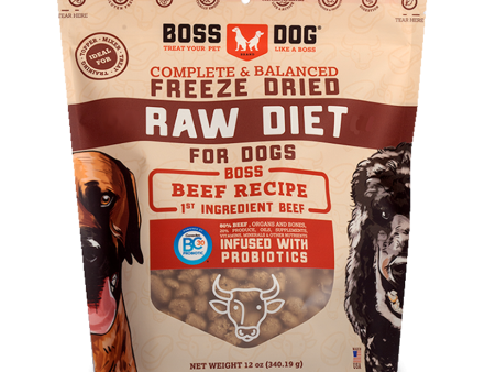 Boss Dog Freeze Dried Diet Complete Beef Recipe For Sale