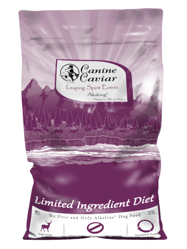 Canine Caviar Leaping Spirit Grain-Free Venison Dry Dog Food on Sale