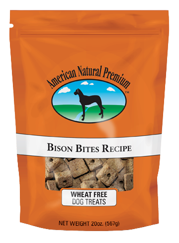 American Natural Premium Bison Bites Dog Treats Online Sale