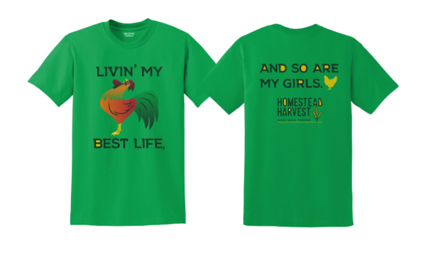 Livin’ My Best Life Irish Green T-Shirt Discount