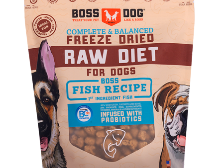 Boss Dog Freeze Dried Diet Complete Fish Recipe Fashion