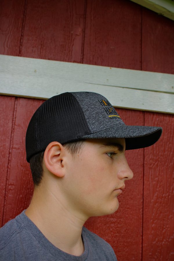 Black and Grey Homestead Harvest Hat For Discount